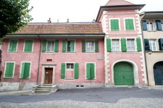 La partie droite de l'imposante bâtisse du 17e siècle, côté tour, a été transformée en musée, un projet vieux de dix ans environ (archives).
